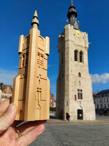 Conception miniature beffroi Béthune